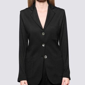 Bleusalt Big Rock Boyfriend Blazer - Black